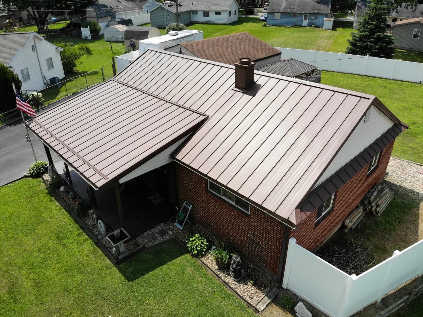 Manufacturer-certified roof installation in Danville